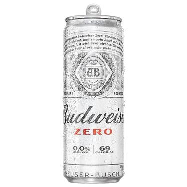 Imagem de Budweiser Cerveja Zero Álcool, Lata 350 ml