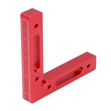 Imagem de Liga de Alumínio Quadrada de Posicionamento de 90 Graus, Ferramenta de Marcenaria Com Braçadeira de ângulo Reto para Caixas, Gavetas, Armários, Molduras, Armários de Móveis e