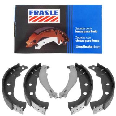 Imagem de Sapata Lona Freio Fiat Fiorino Palio Strada Traseira Bosch - Fras-le