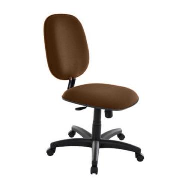 Imagem de Cadeira Diretor Giratória para Escritório Linha Uno Marrom - Design Of