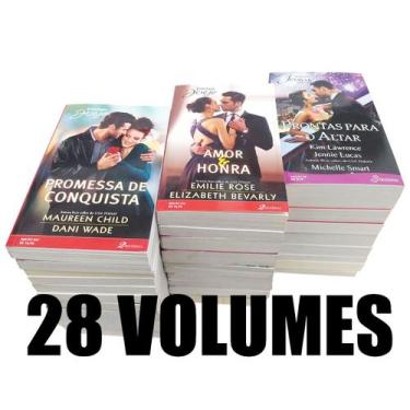 Imagem de Kit 28 Romances De Banca Harlequin Novos Títulos