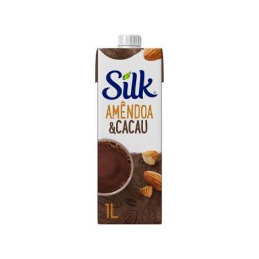 Imagem de Bebida Vegetal de Amêndoa e Cacau Silk - 1L - Danone, Amêndoa e cacau,