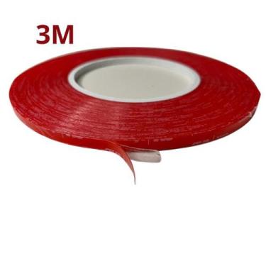 Imagem de 1 Fita Dupla Face 5mm Transparente Resistente 20m - 3M