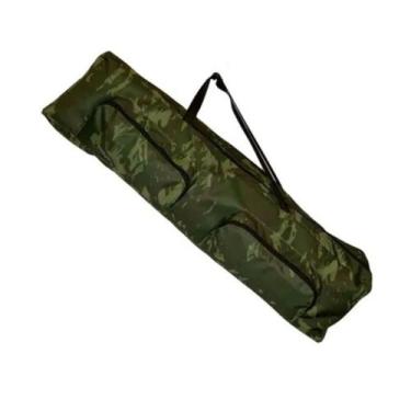 Imagem de Bolsa Para Varas/Traia de Pesca - Duplo Ziper - Mazza, Verde