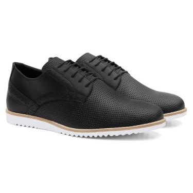 Imagem de Sapato Masculino Casual Oxford Esporte Fino - Form's Brasil, Preto, 39