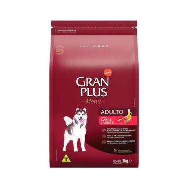 Imagem de Gran Plus Menu Caes Adultos Carne - BRF PET, 3kg