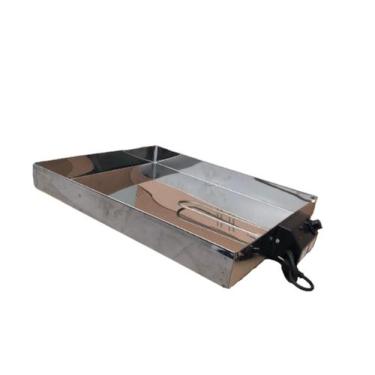 Imagem de Marmiteiro elétrico de mesa para 18 marmitas - easa inox, 220V