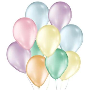 Imagem de Balão Candy Color Sortido nº9 23cm - 50 Unidades - Happy Day