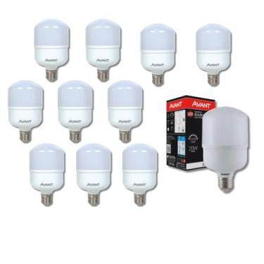 Imagem de KIT 10 Lâmpadas LED bulbo 20W 6.500K - Econômica - Avant