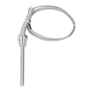 Imagem de Termopar, Sensor de Temperatura Termopar Tipo K 8 X 100 Mm 3/8 NPT Alta Precisão para Substituição (aço inoxidável 304)