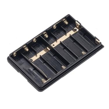 Imagem de Capa de bateria para Yaesu VX-150/110/400 FT-60R/E FBA-25A, 6 x AA Walkie Talkie peças sobressalentes