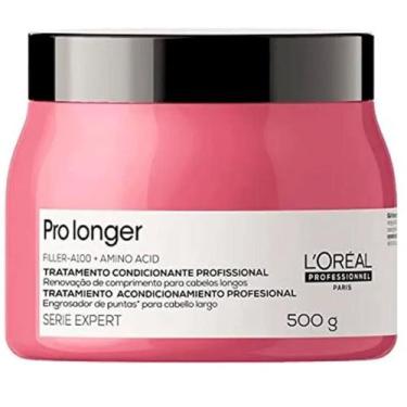 Imagem de Máscara Pro Longer Série Expert 500ml LOréal Preenche Pontas Afinadas 