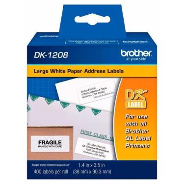 Imagem de Etiqueta Brother 38mmx90mm DK-1208