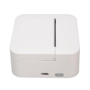 Imagem de Impressora Portátil 203 DPI Bt Impressora Térmica de Bolso Recarregável Com Papel de 5 Rolos para Listas Notas Fotos 5V 1A Projetado para a Maneira como Imprimir Modelos
