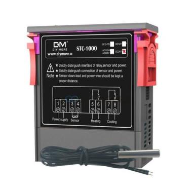 Imagem de Termostato Digital Stc-1000 Duplo Aquece E Resfria 24v -  Ecovolt