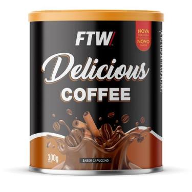 Imagem de Delicious Coffee Lata 300g Sabor Capuccino FTW