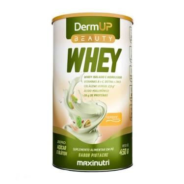 Imagem de DermUp Beauty Whey Sabor Pistache 450g Maxinutri