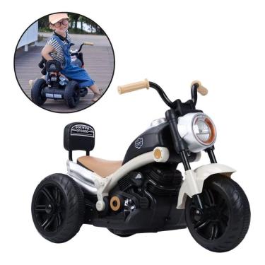 Imagem de Mini Moto Eletrica Infantil 6V Chopper Estilosa Custom Bw369