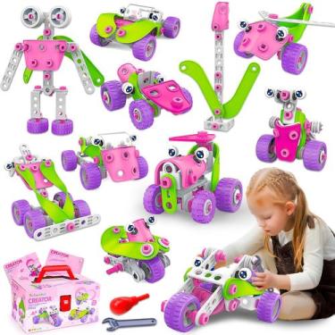Imagem de Brinquedo de construção Tsomtto STEM Toys para meninas de 4 a 8 anos r