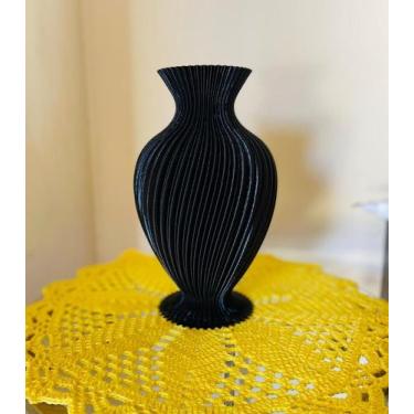 Imagem de Vaso Jarro Decorativo Clássico   Plástico  Para Flores Artificiais - G