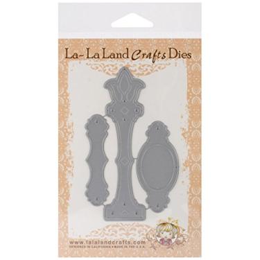 Imagem de La-La Land Crafts Etiquetas e aba de livro de matriz, 11,6 cm x 7,9 cm