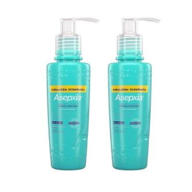 Imagem de Kit Sabonete Líquido Asepxia Limpeza Profunda Com 2 Unidades De 300mL 