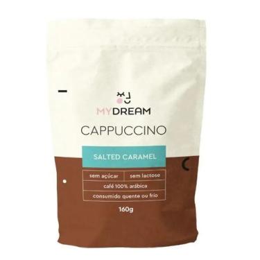Imagem de Cappuccino Salted Caramel Sem Lactose E Açúcar My Dream 160g