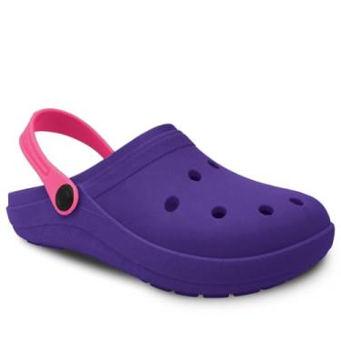 Imagem de Babuche Infantil Menino Menina 12.13 (Roxo, 27/28)