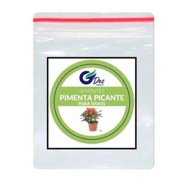 Imagem de Sementes De Pimenta picante para vaso 100 unidades - GDEZ