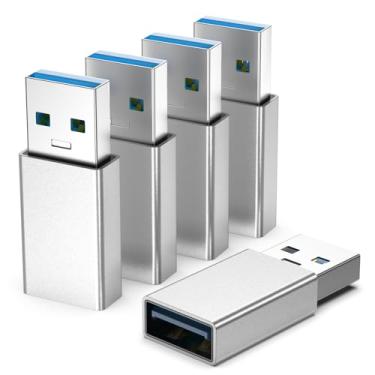 Imagem de Economizador de impressora! Adaptador USB 3.0 A macho para fêmea - Extensão de dados de alta velocidade para reparo de cabo curto, transferência de 5 Gbps, durabilidade industrial