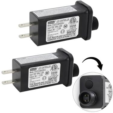 Imagem de PREMIER ADAPTER Adaptador De Alimentação Para Jt-El/Fc240V0250-C 24V6W/4,5W/3,6W/1,35W Iluminação Natal, Cordão Luz, Luz Projetor, Luminária Jardim, Dispositivo Inflável (2)