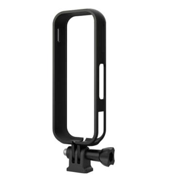 Imagem de OURHZTB Caixa protetora para câmera de ação panorâmica Insta360 X5, moldura protetora de plástico com orifício de parafuso de 1/4, acessórios de montagem de adaptador de tripé para câmera