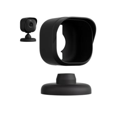 Imagem de Capa Camer para câmera Blink Mini 2 (2024) capa protetora à prova d'água de silicone preta (pacote com 2)