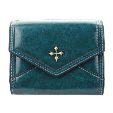 Imagem de Porta Cartões Feminino Com Fecho Baellerry Original, Verde