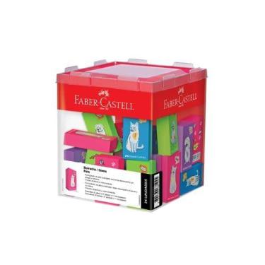 Imagem de Borracha Colorida Pets (S) - FABER-CASTELL