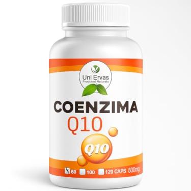 Imagem de Coenzima Q10 500mg 60 Cápsulas Coq10 - Uni Ervas
