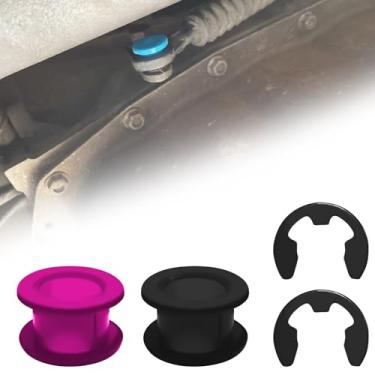 Imagem de QQWD Kit de reparo de bucha de cabo de câmbio 33820-02370 33835-08010 para Toyota Corolla 2003-2008 e Matrix 2003-2008 Bucha de cabo de alavanca de alcance de transmissão compatível com Saturn Pontiac