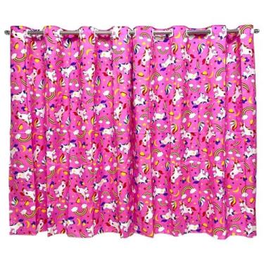 Imagem de Cortina Infantil Decorativa Para Quarto Personagens Animados 2,70x1,70