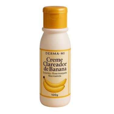 Imagem de Creme Clareador de Banana 100g – Clareia Manchas Escuras, Virilhas, Axilas, Cotovelos e Joelhos