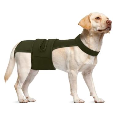 Imagem de Leletail Fraldas para cães, reutilizáveis, laváveis, menstruais, com suspensório, calcinhas ajustáveis para cães antiassédio, fraldas para cães para incontinência, ciclos de calor ou cães idosos