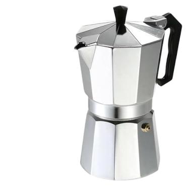 Imagem de Cafeteira Italiana de Alumínio Café Expresso 6, 9,12 Xícaras Cafeteira Italiana Moka Express Aço(9 xícaras/ 450ml)