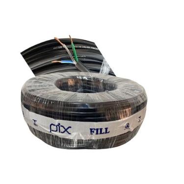 Imagem de Fio Cabo Pp Flexível 3 Vias 2,50mm  3x2,50mm Rolo 50 Metros - PIX FILL
