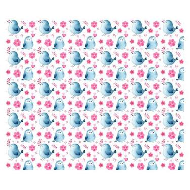 Imagem de Papel de Parede Adesivo Infantil Corujinhas Quarto Bebe - 774pcm - All