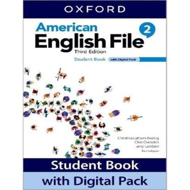 Imagem de American English File 2 Sb With Digital Pack - 3Rd Ed
