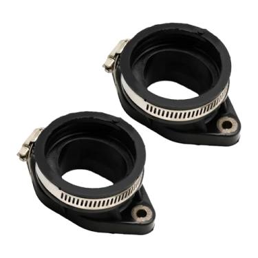 Imagem de Zreneyfex 2 peças 1205301 adaptador de corpo do acelerador de bota do coletor de admissão, substituição para Polaris ACE 900 2016-2019 RZR 4 900 2014-2018, substitui 1204490