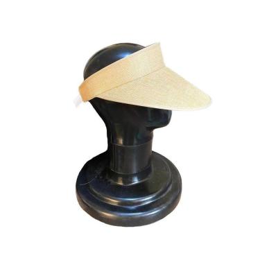 Imagem de Viseira De Praia Primavera/Verão Modelo Palha Sintética