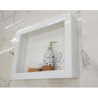 Imagem de Nicho Porcelanato Sobrepor Baneheiro 55x37x9 - Belo Nicho