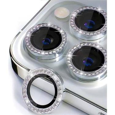 Imagem de Película (Kit 02 Pçs) da Lente Câmera Lisa / Strass Para Samsung Galaxy A06 (4G 5G)