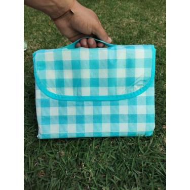 Imagem de Tapete de piquinique á prova d agua - BMAX, Azul