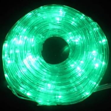 Imagem de Genérico, Mangueira Pisca Pisca 162 Leds 110V 10M 2W Tomada Iluminação Decoração Natal Natalina Cor:Verde
